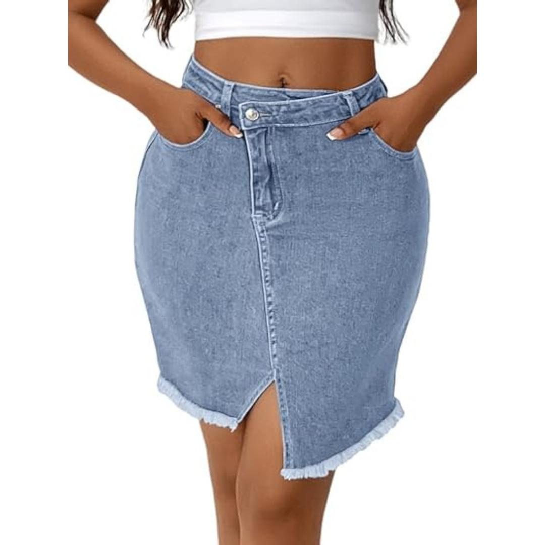 Cute denim skirts best sale